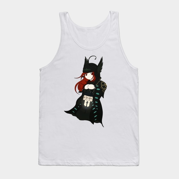 Demon Chibi of Razgriz Tank Top by amarysdesigns